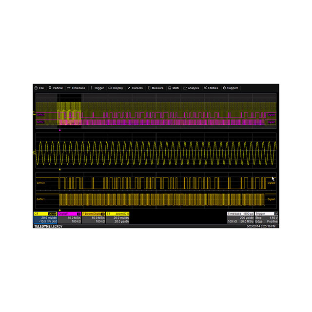 The model is T3DSO1000A-MSO